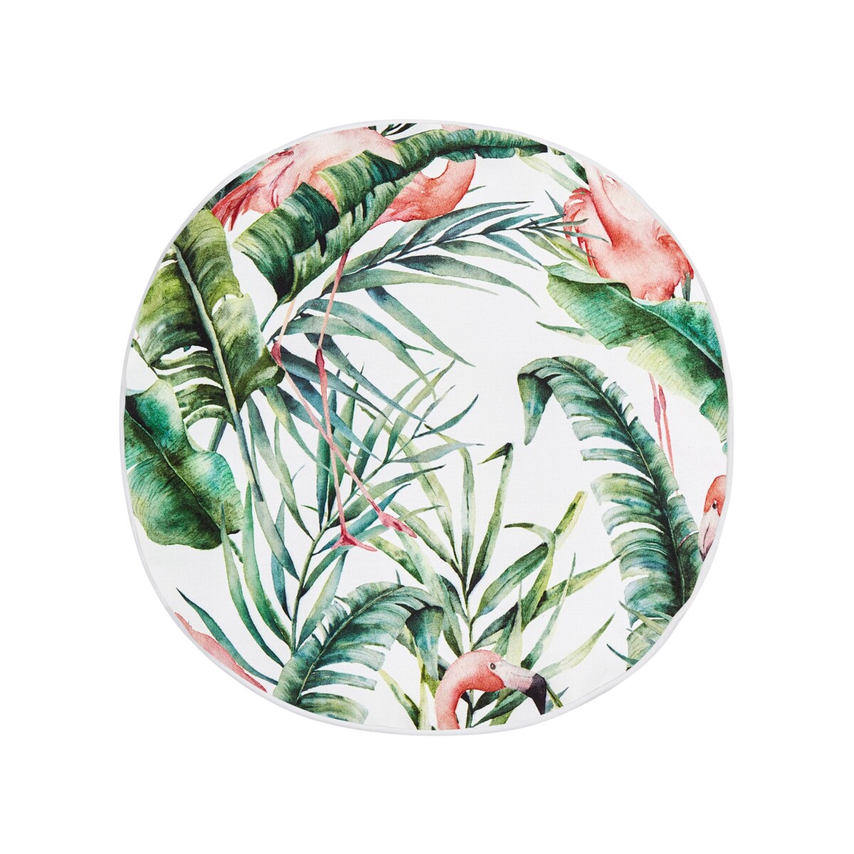 2 poduszki ogrodowe we flamingi 40 cm wielokolorowe ELLERA