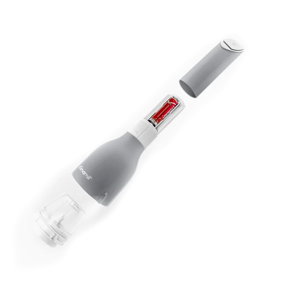 Elektryczny młynek do przypraw FinaMill - Srebrny