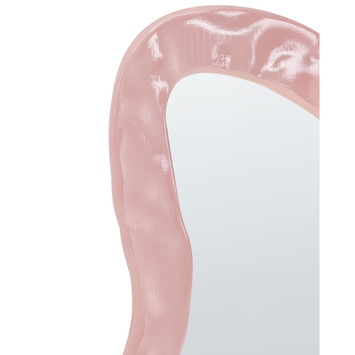 Lustro ścienne PENCRAN 60 x 80 cm Różowy