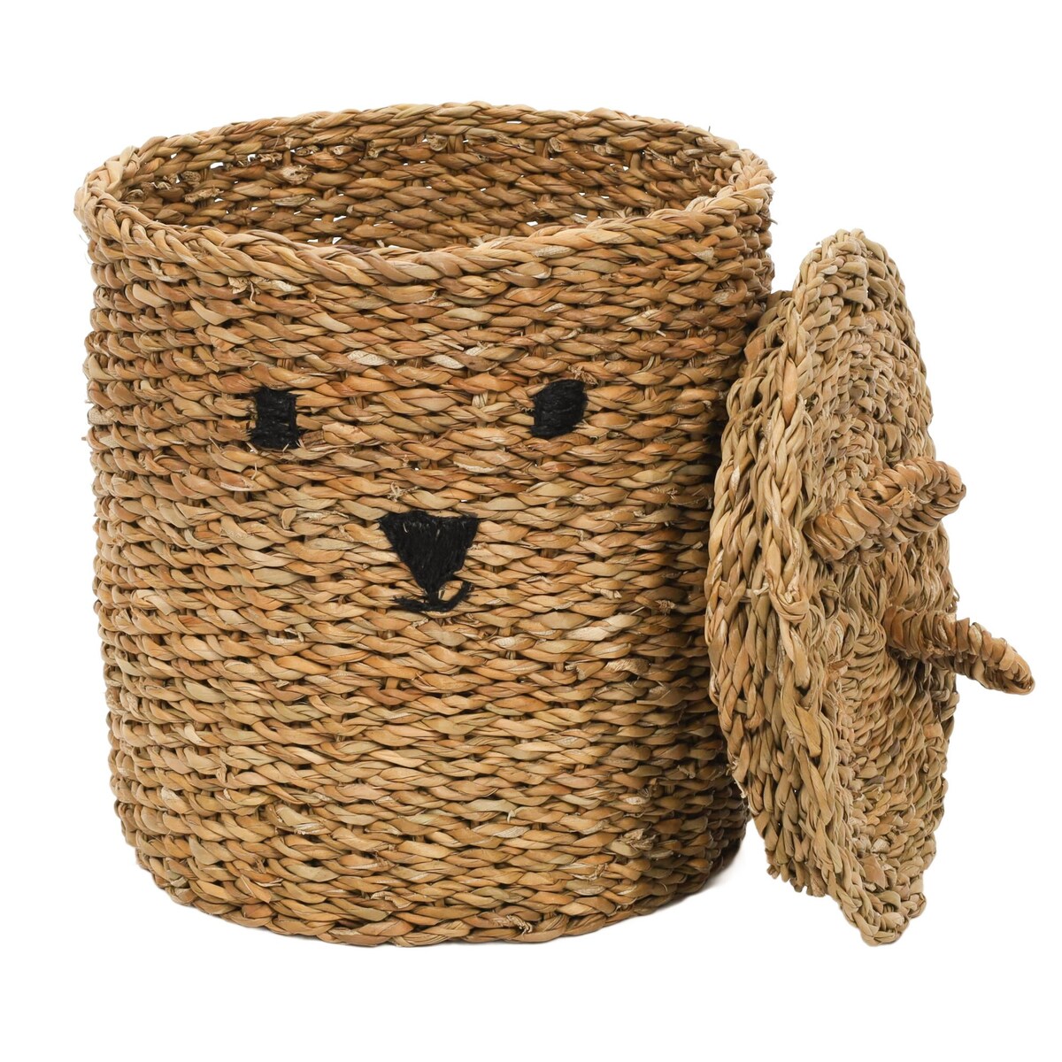 Komplet 3 koszy na zabawki 31x26 cm MISIE z uszkami