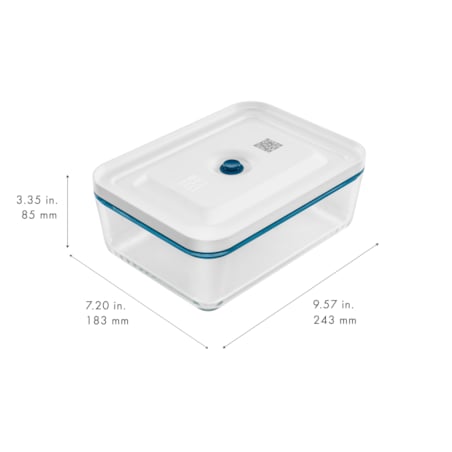 Szklany pojemnik do przechowywania Zwilling Fresh & Save - 2 ltr, Morski