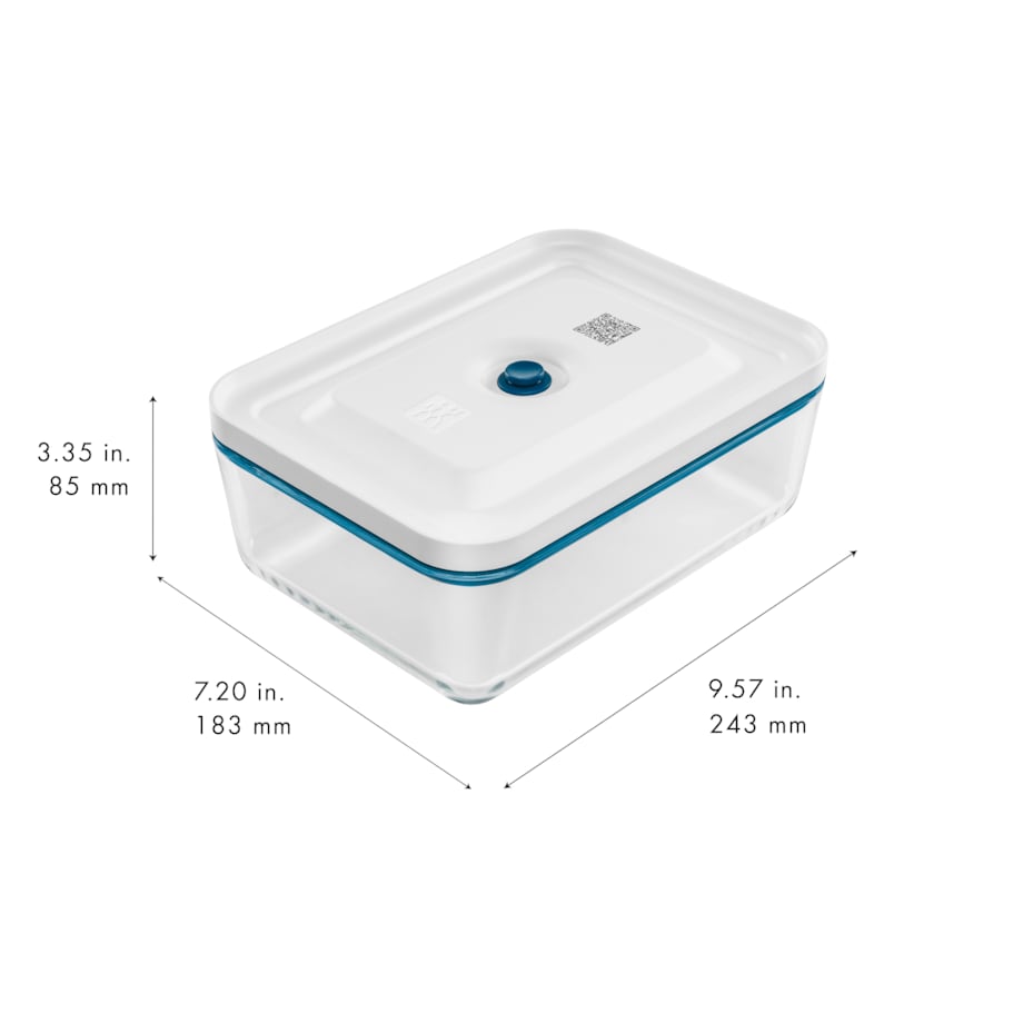 Szklany pojemnik do przechowywania Zwilling Fresh & Save - 2 ltr, Morski