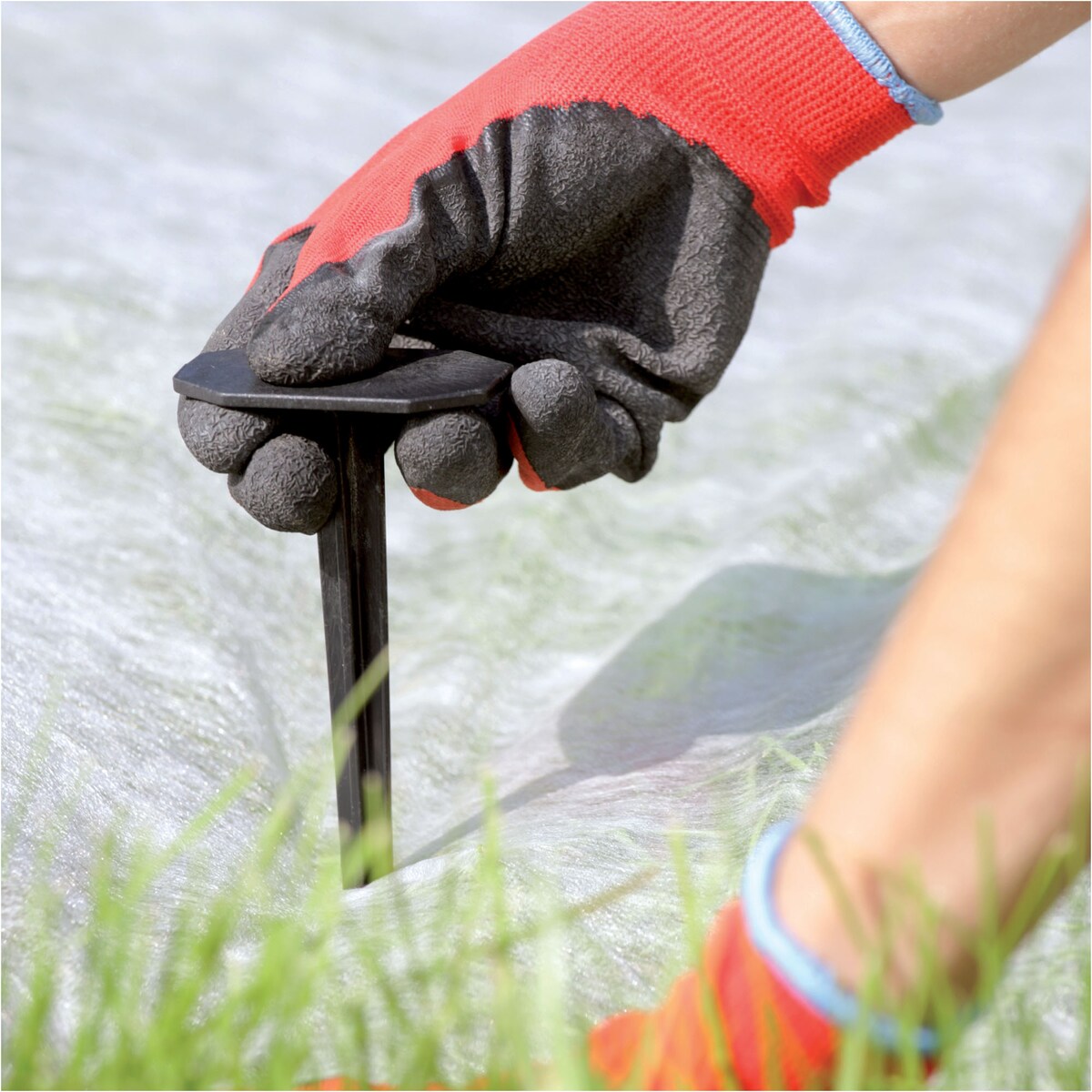 Szpilki Do Agrowłókniny Geowłókniny 20,9 Cm 50 Szt. Kotwy Czarne