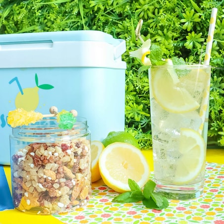 Herbata owocowa GORZKA LEMONIADA o lekko kwaśnym smaku lemoniady PREMIUM - herbata liściasta sypana mieszanka napar susz - gotowa na prezent upominek