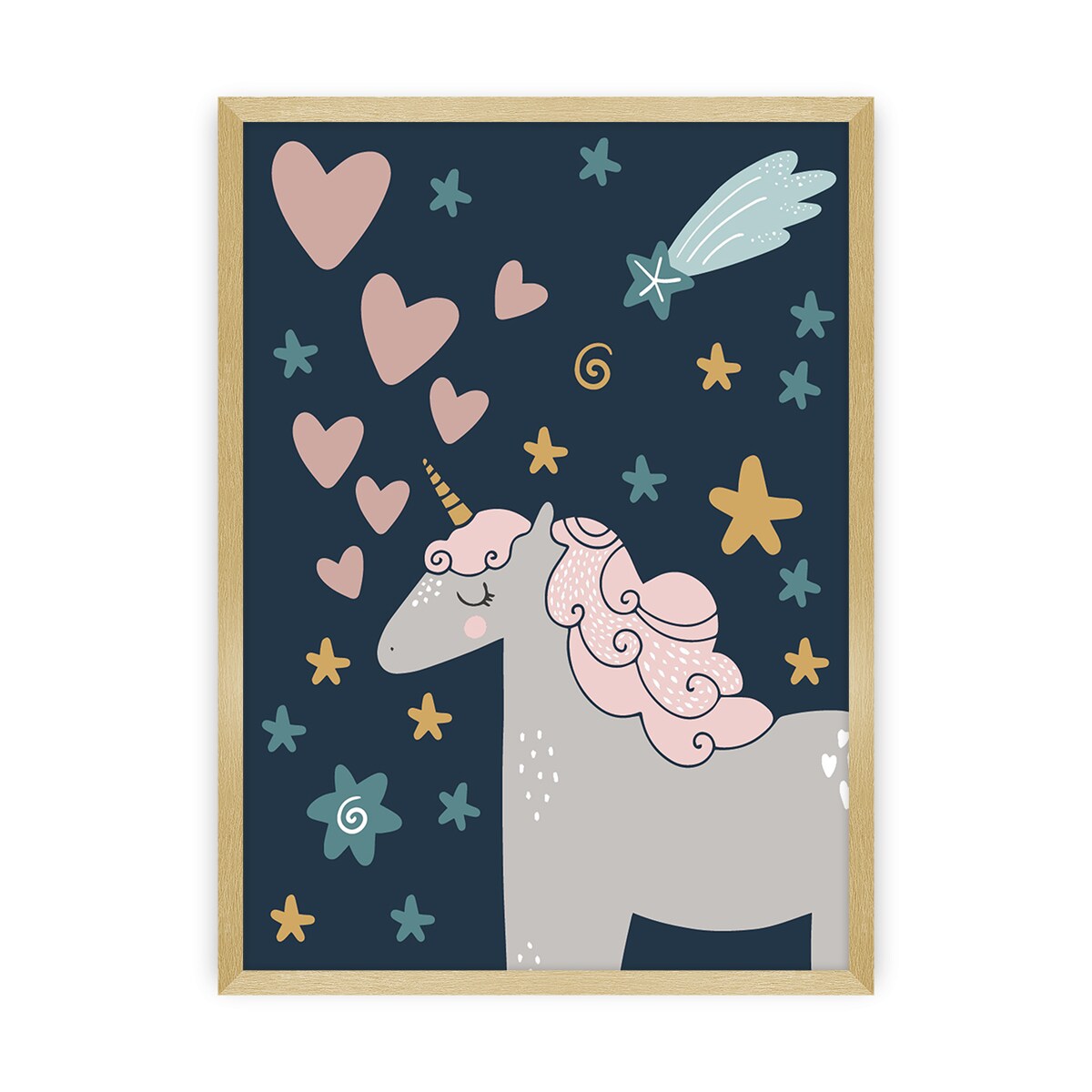 Obrazek Lovely Unicorn II, 30 x 40