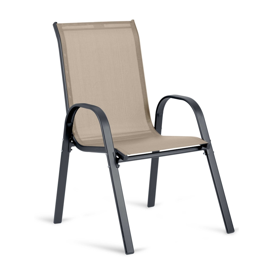 Krzesło ogrodowe na taras balkon ogród metalowe 4 szt. Sofotel