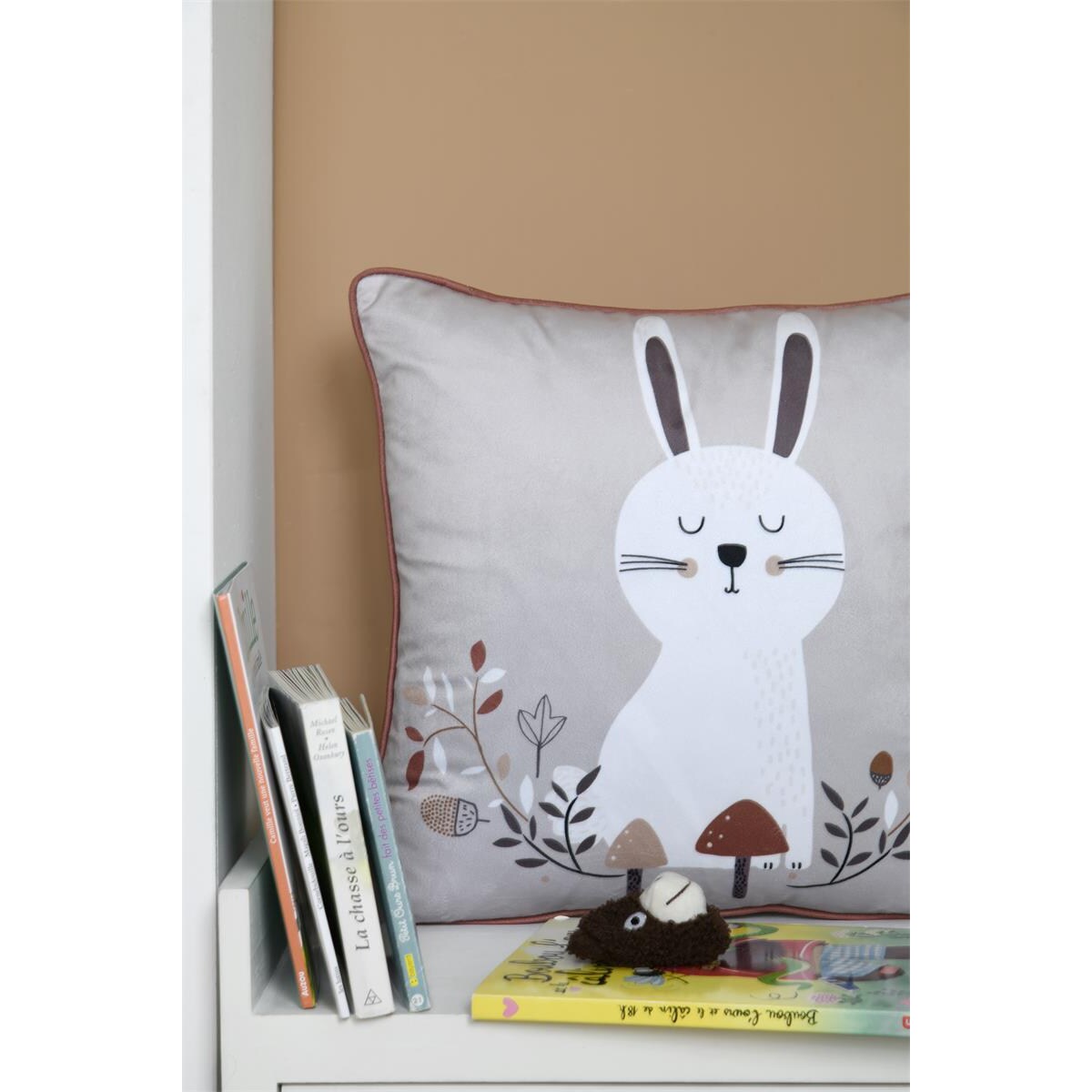 Poduszka dziecięca GABIN, dwustronna, 40 x 40 cm