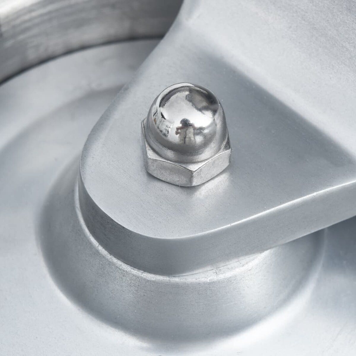 vidaXL Prasa do hamburgerów z woskowanym papierem, aluminium, 13 cm