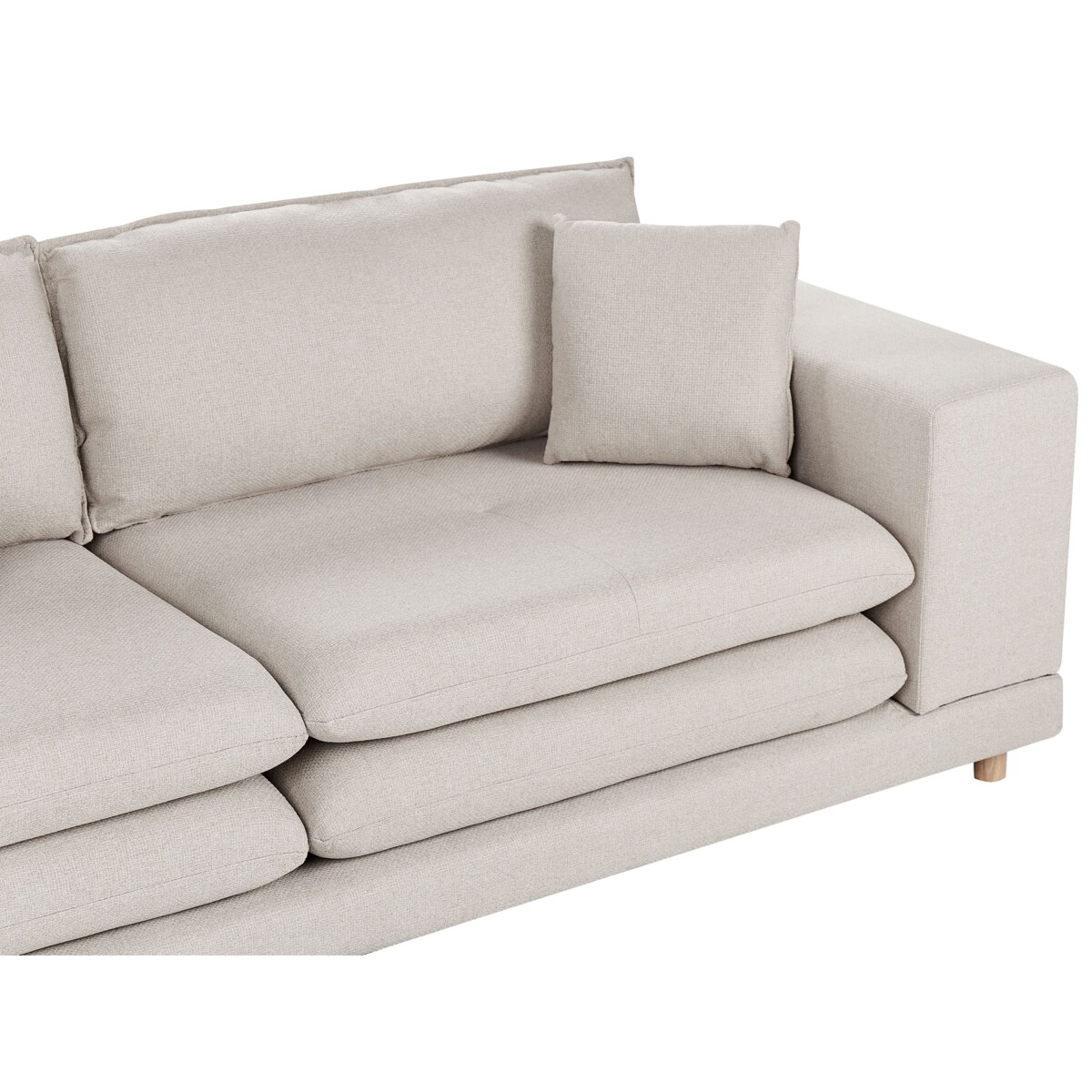 Sofa 2-osobowa beżowa HEDEN