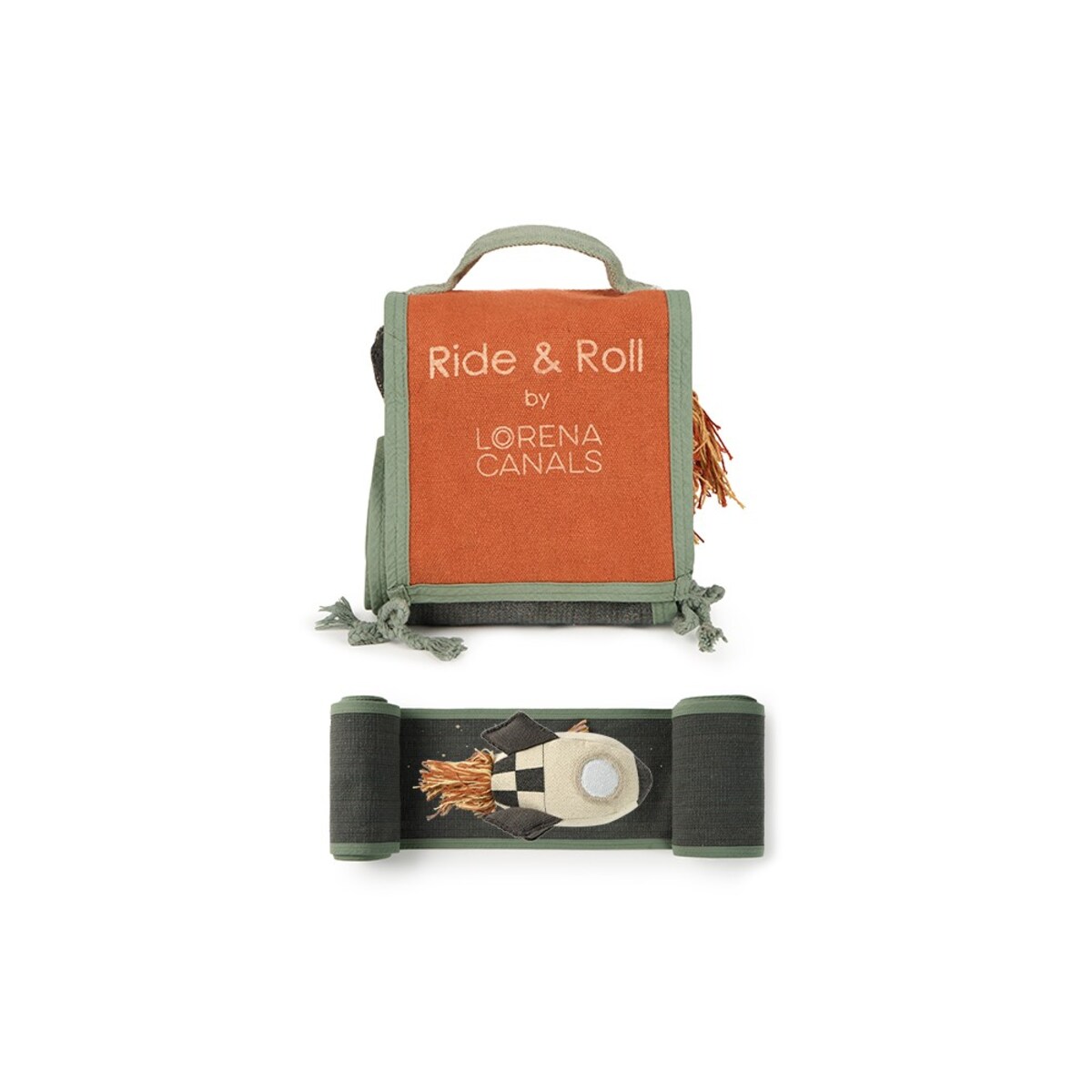 Zabawka bawełniana RIDE & ROLL MilkyWay, "Mom, I want to be an astronaut" Lorena Canals