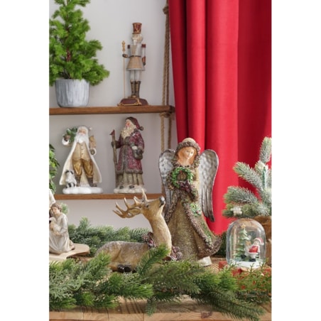 VILLA ITALIA Szklana kula świąteczna 14 cm HOLY TIME