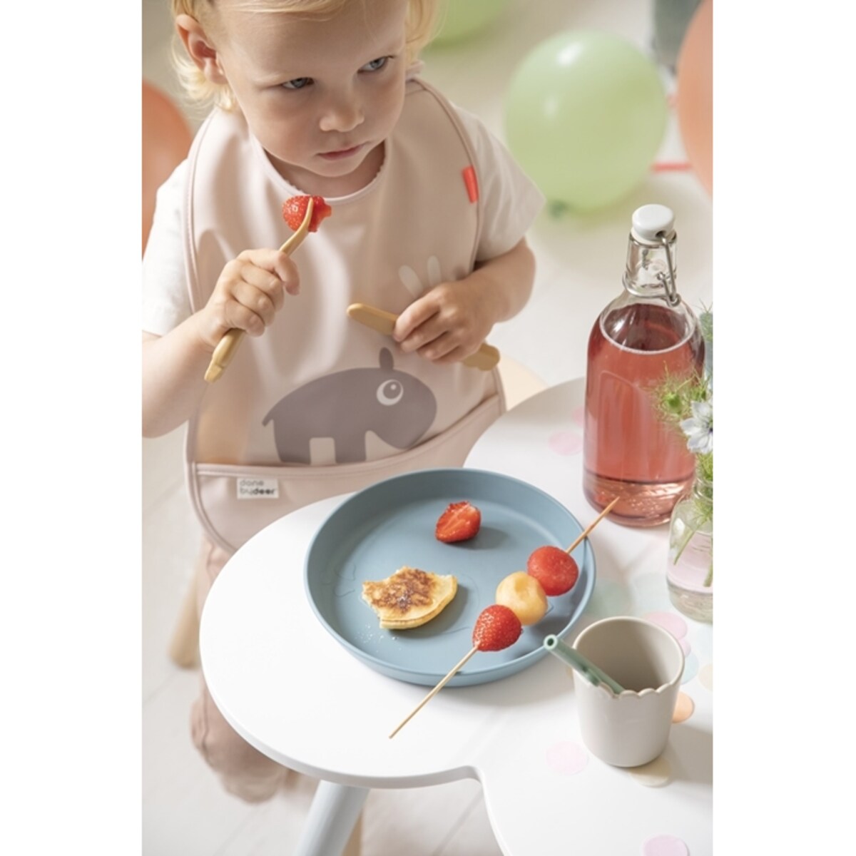 Done by Deer Widelec dla Dziecka Kiddish Raffi Green 4szt.