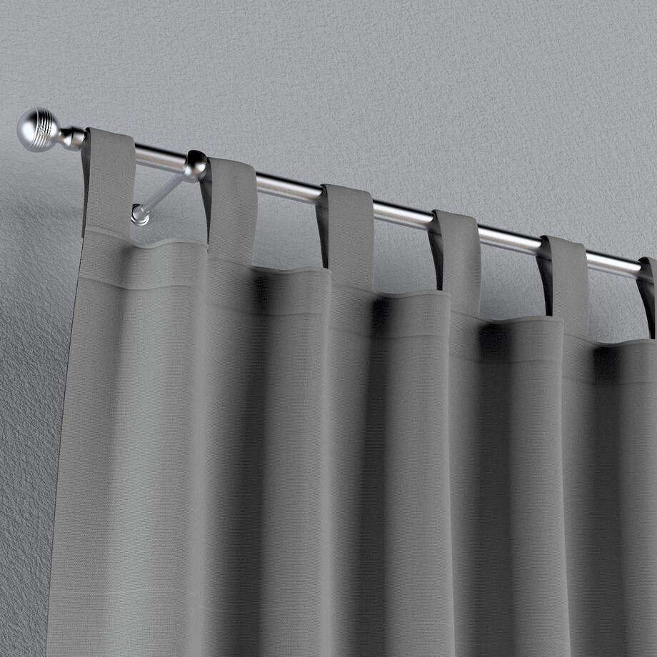 Zasłona na szelkach 1 szt. 130x260 szary