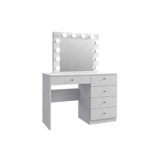 Toaletka PATRICIA 3 MEGA biały mat