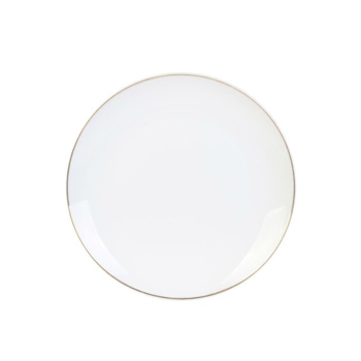 Talerz Pearl Gold 20cm biały