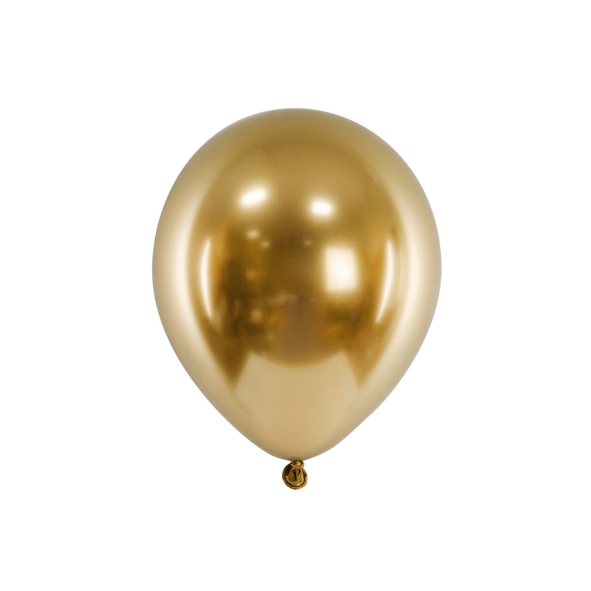 Balony Glossy, 46 cm, złoty (1 op. / 5 szt.)