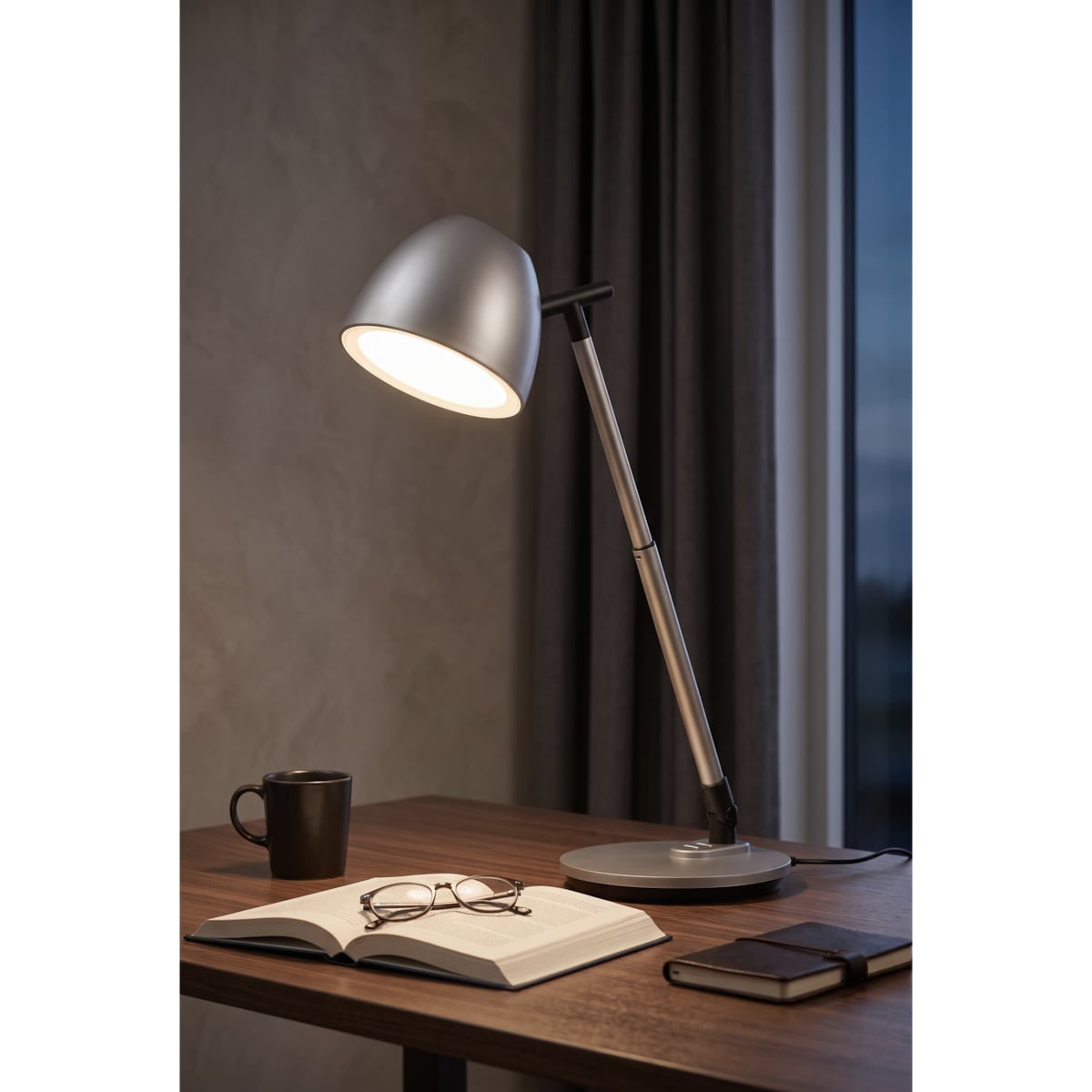 Lampka biurkowa K-BL1528 GRAFIT z serii LOLEK