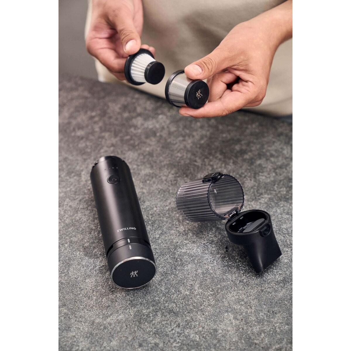 ZWILLING XTEND Zestaw 3 filtrów HEPA do odkurzacza