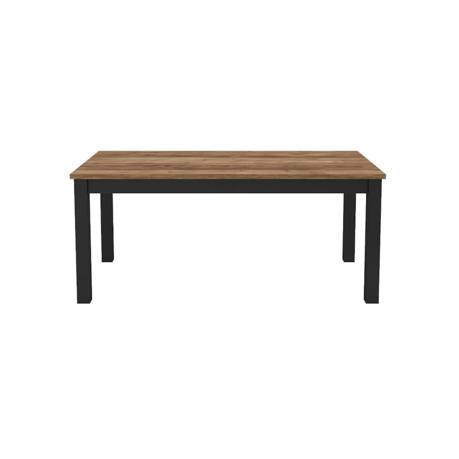 Stół OLIN 180x95 appenzeller fichte/czarny