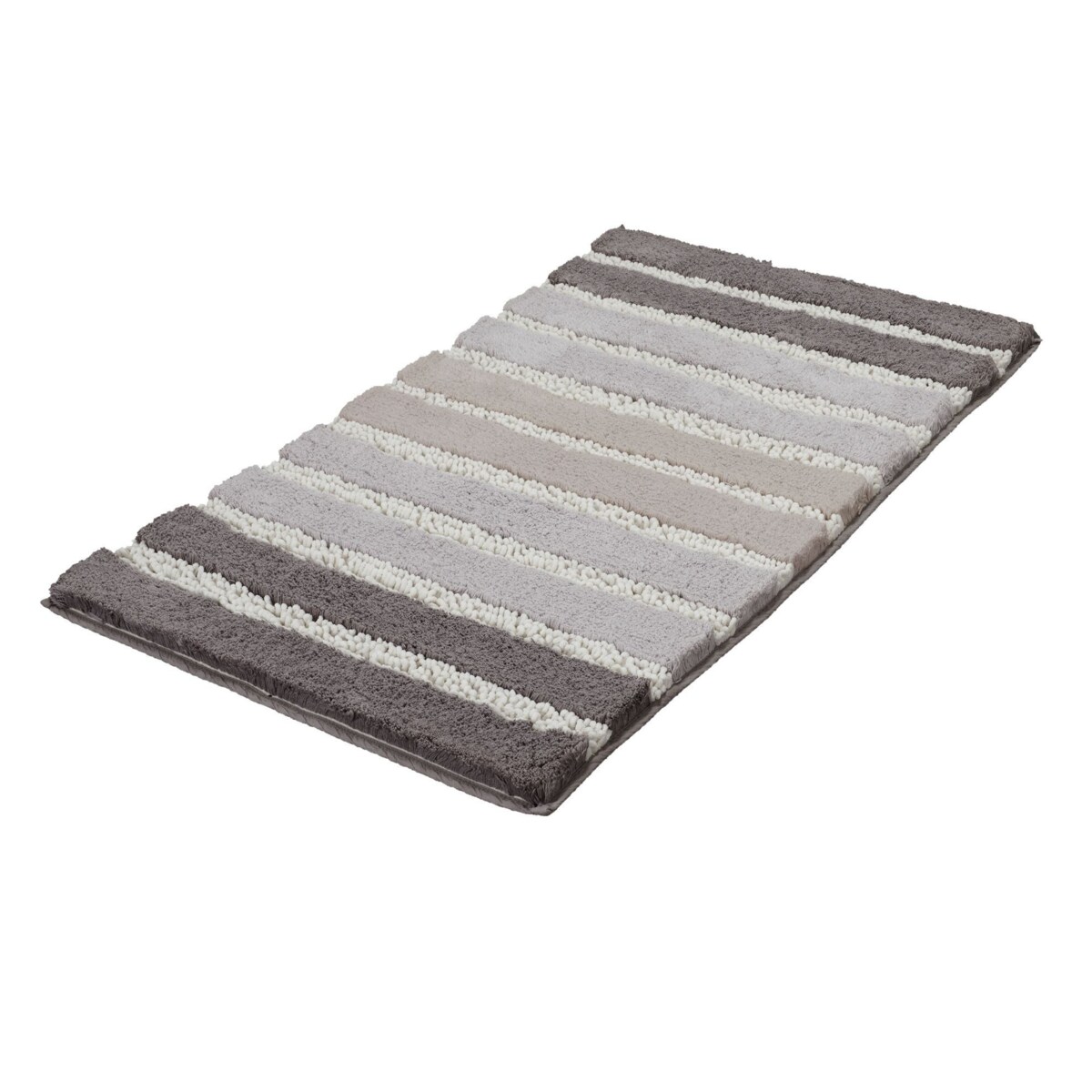 Kleine Wolke Phoenix Ekologiczny Dywanik łazienkowy szary 60x 60 cm ECO LIVING