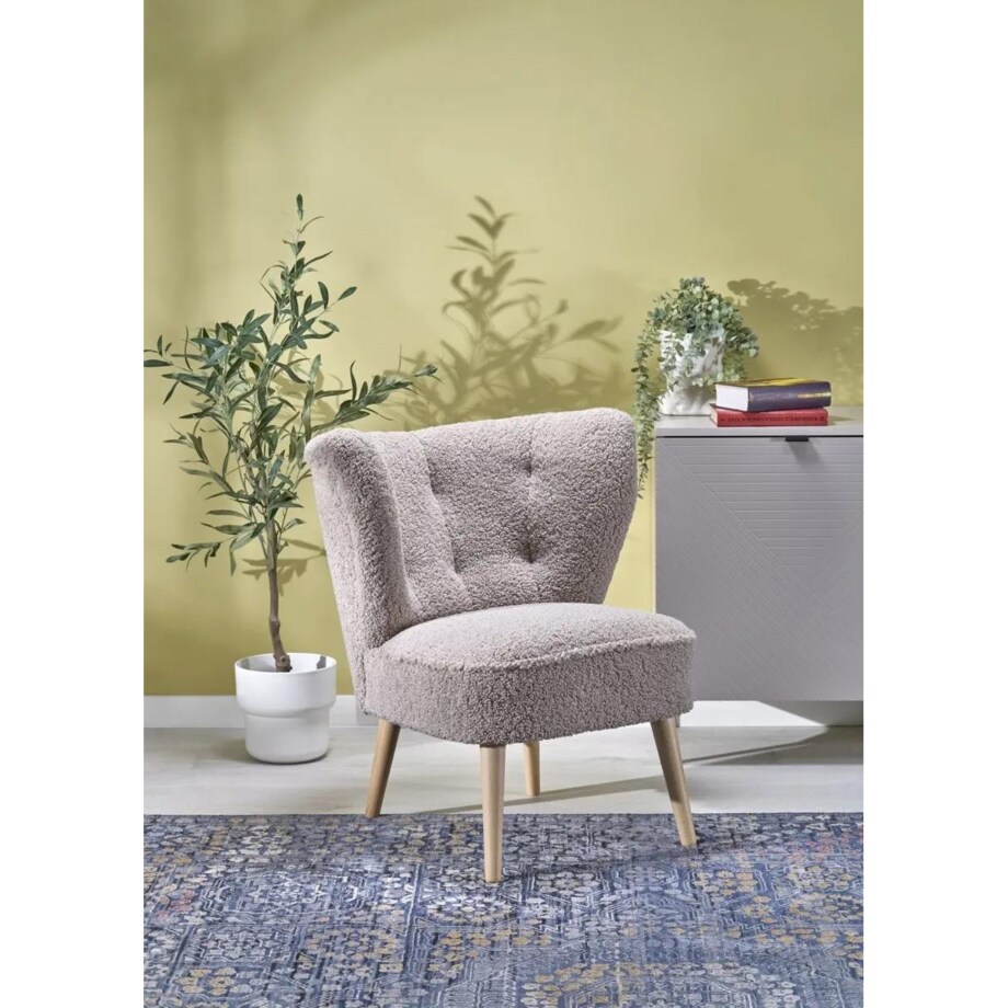 Fotel tapicerowany MOCCA cappuccino