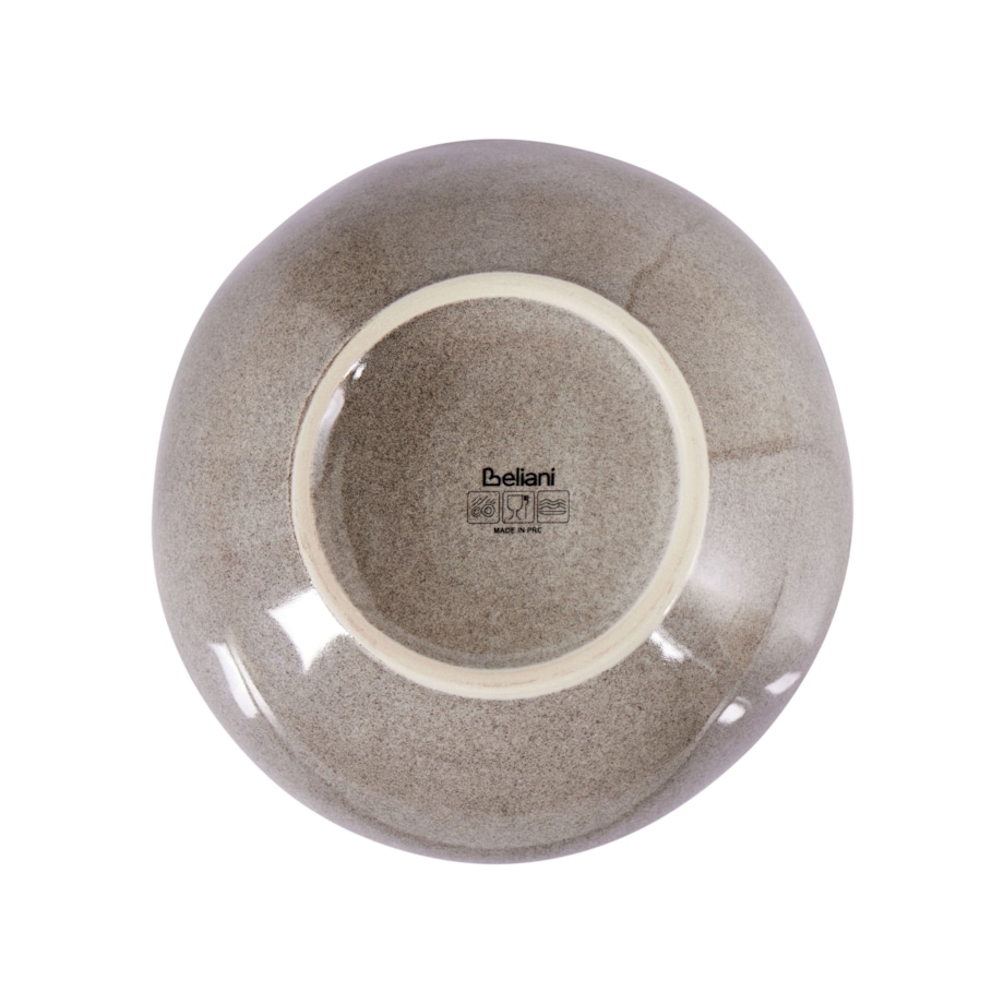 Zestaw 8 głębokich talerzy COSTMARY Kamionka Szary