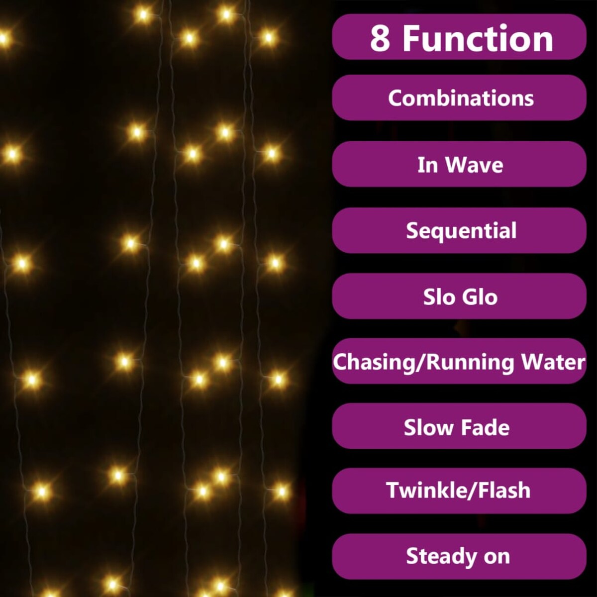 vidaXL Solarne lampki dekoracyjne, 2 szt., 2x200 LED, ciepłe białe