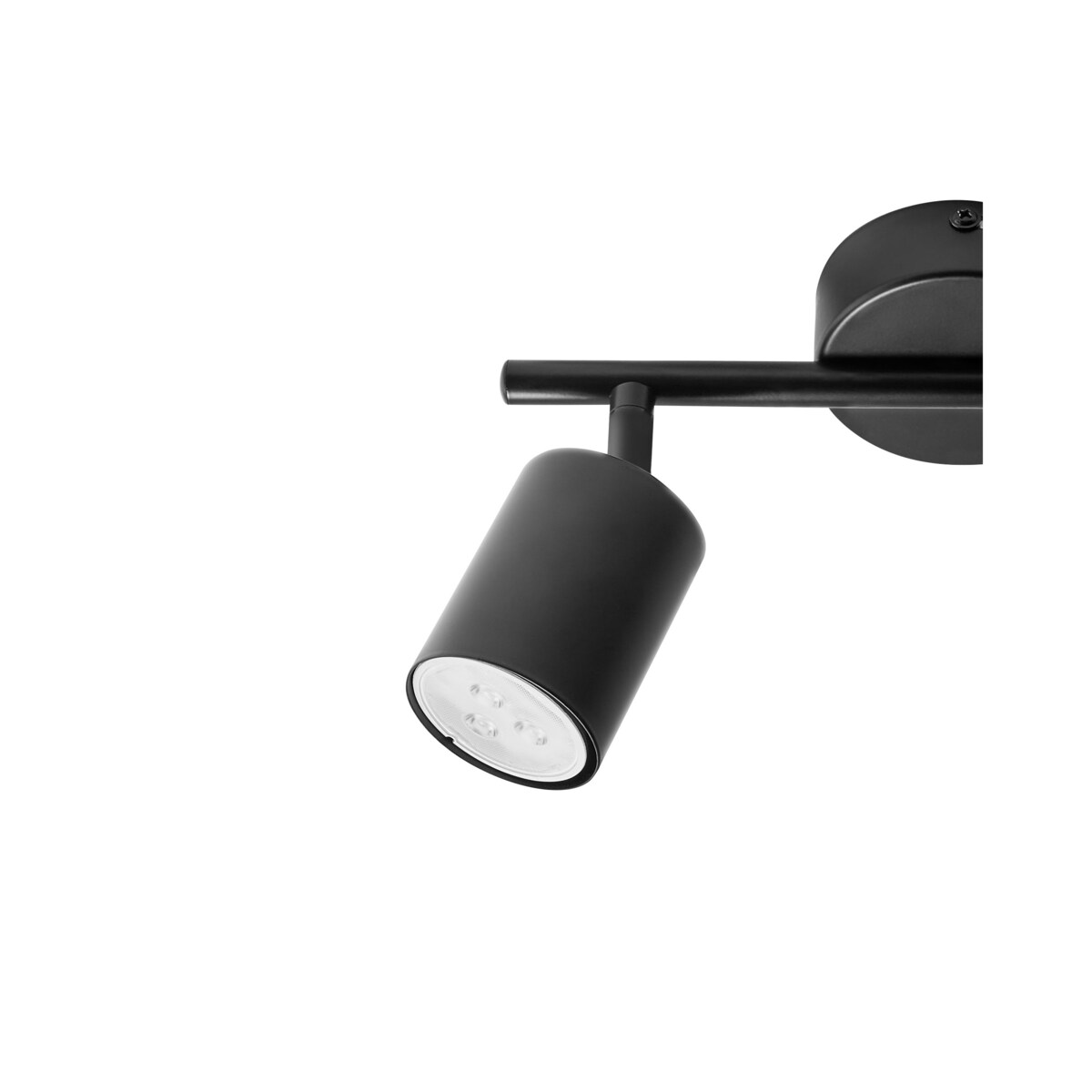 Lampa spot 2-punktowa NYANDO Metal Czarny