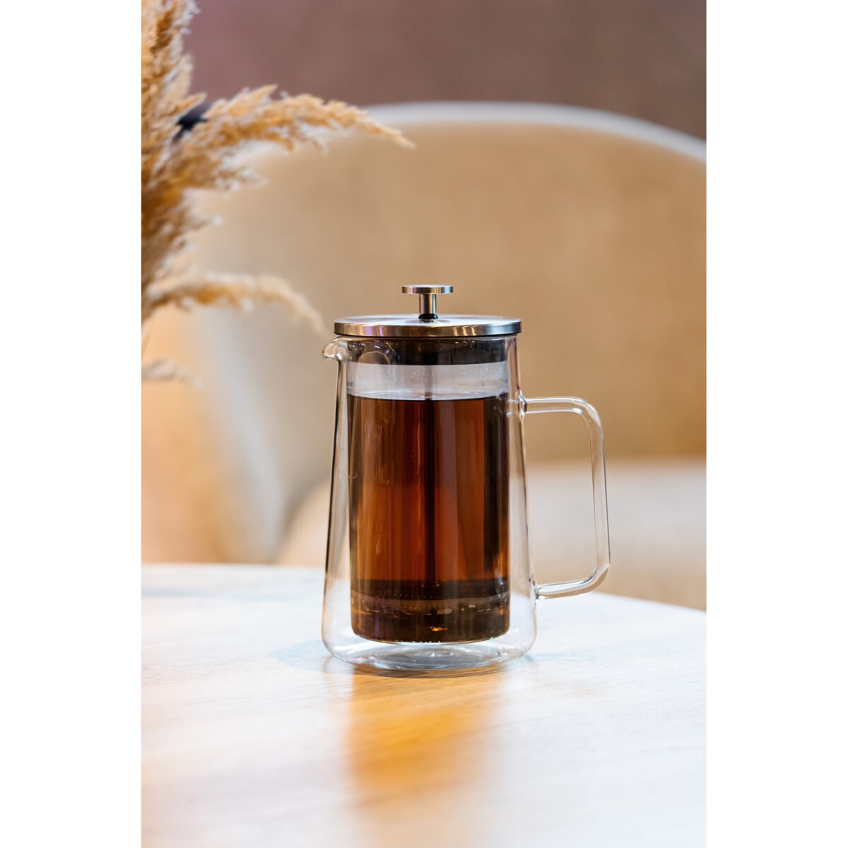 Zaparzacz do herbaty 1000 ml Diva srebrny mat 29279