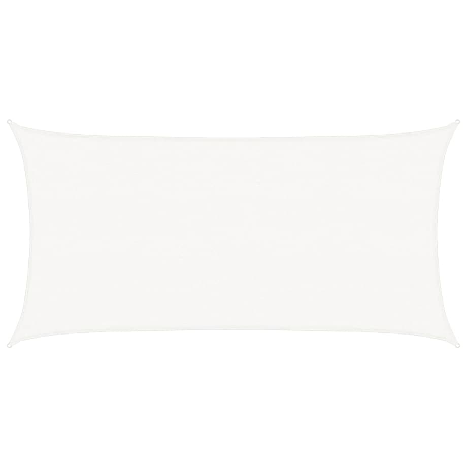 vidaXL Żagiel przeciwsłoneczny HDPE prostokątny 2x4 m, biały