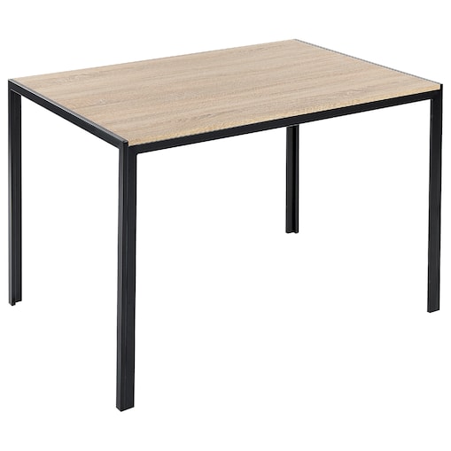 Stół do jadalni NEWFIELD Jasnobrązowy 120 cm 80 cm