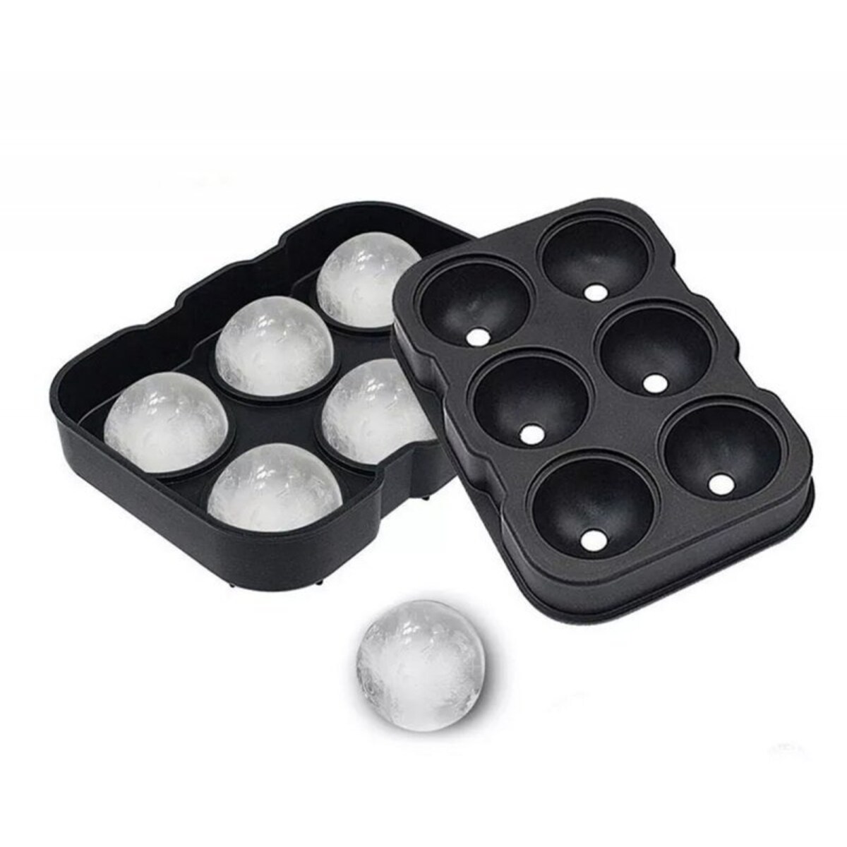 Forma Silikonowa Na 6 Kul Lodowych Do Drinków Napojów 3159
