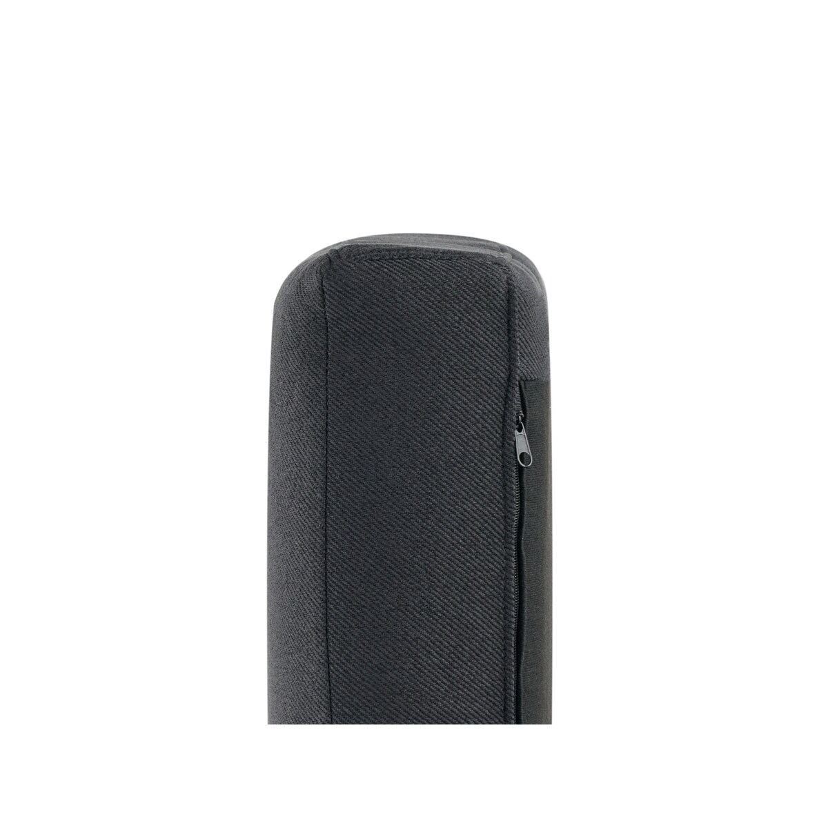 Sofa narożna lewostronna BREDA Czarny 2-osobowa Lewostronny