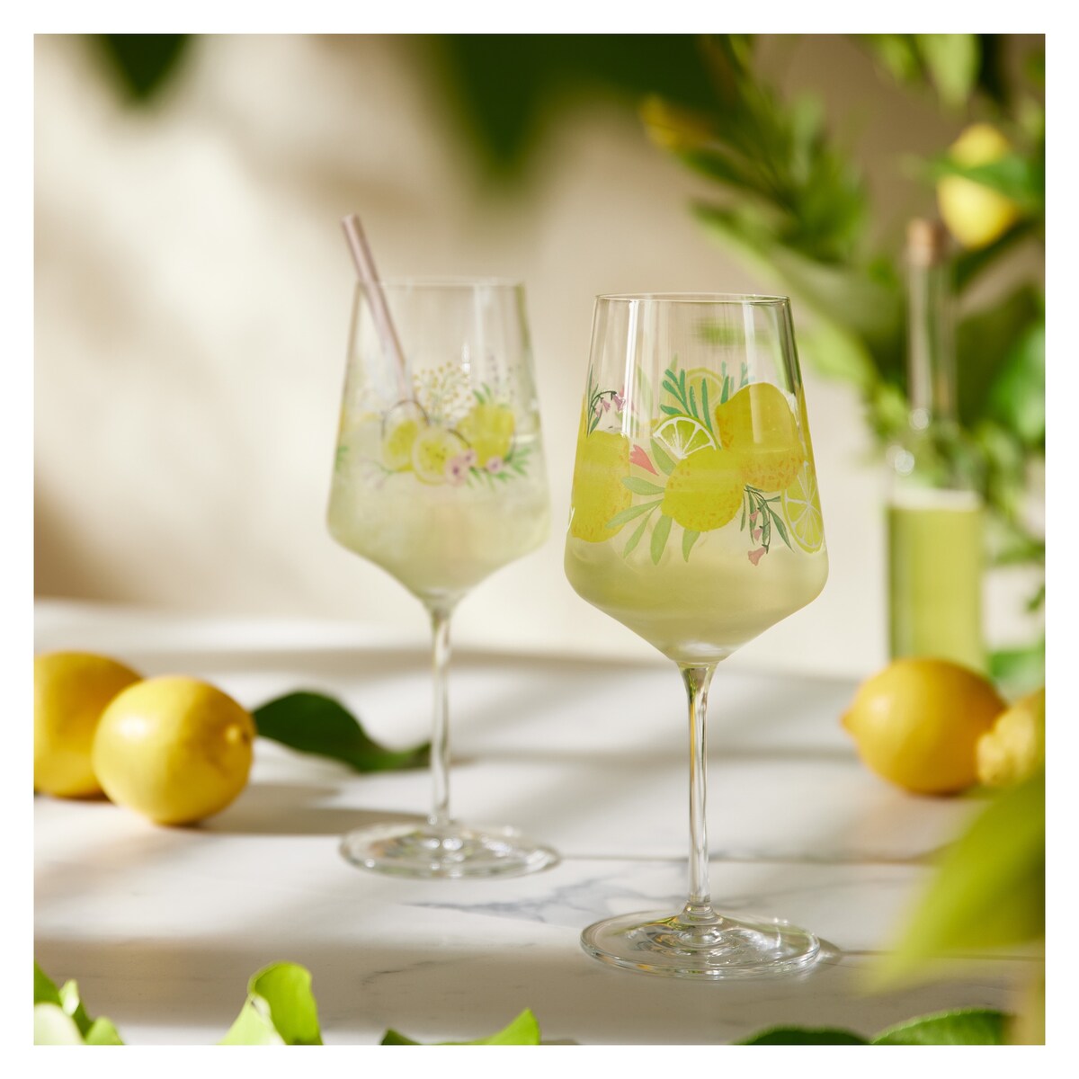 Ritzenhoff Zestaw 2 szt. kieliszków do aperitif koktajli soków Sommertau Limoncello kryształ 19/20