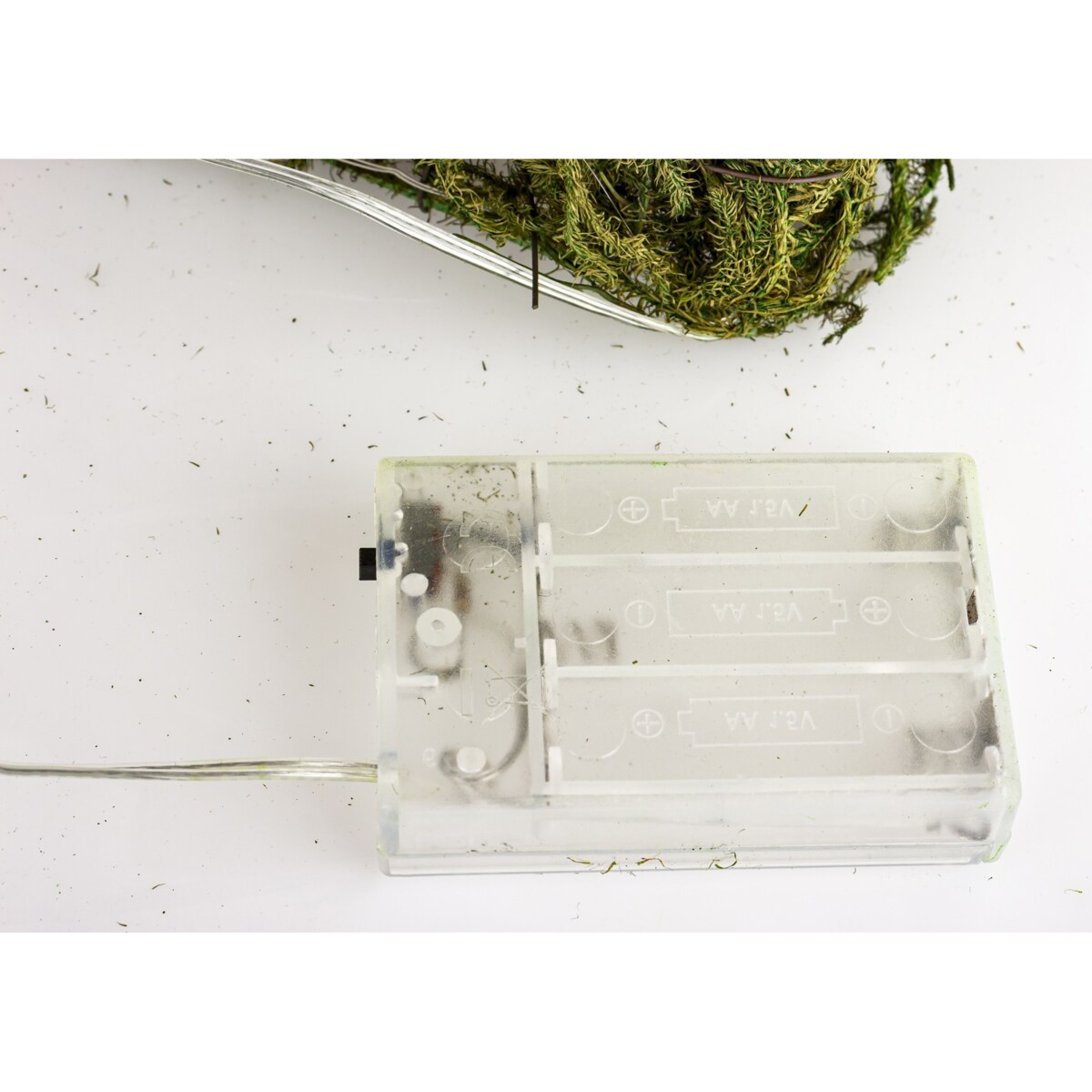 Dekoracja LED - 3 szt. 30x27, 25x22, 12x16 cm pudełek z czerwoną kraciastą wstążką