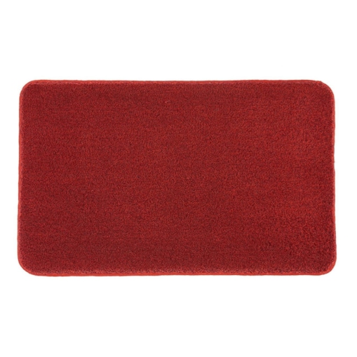 Kleine Wolke Relax Dywanik łazienkowy czerwony 50x 80 cm