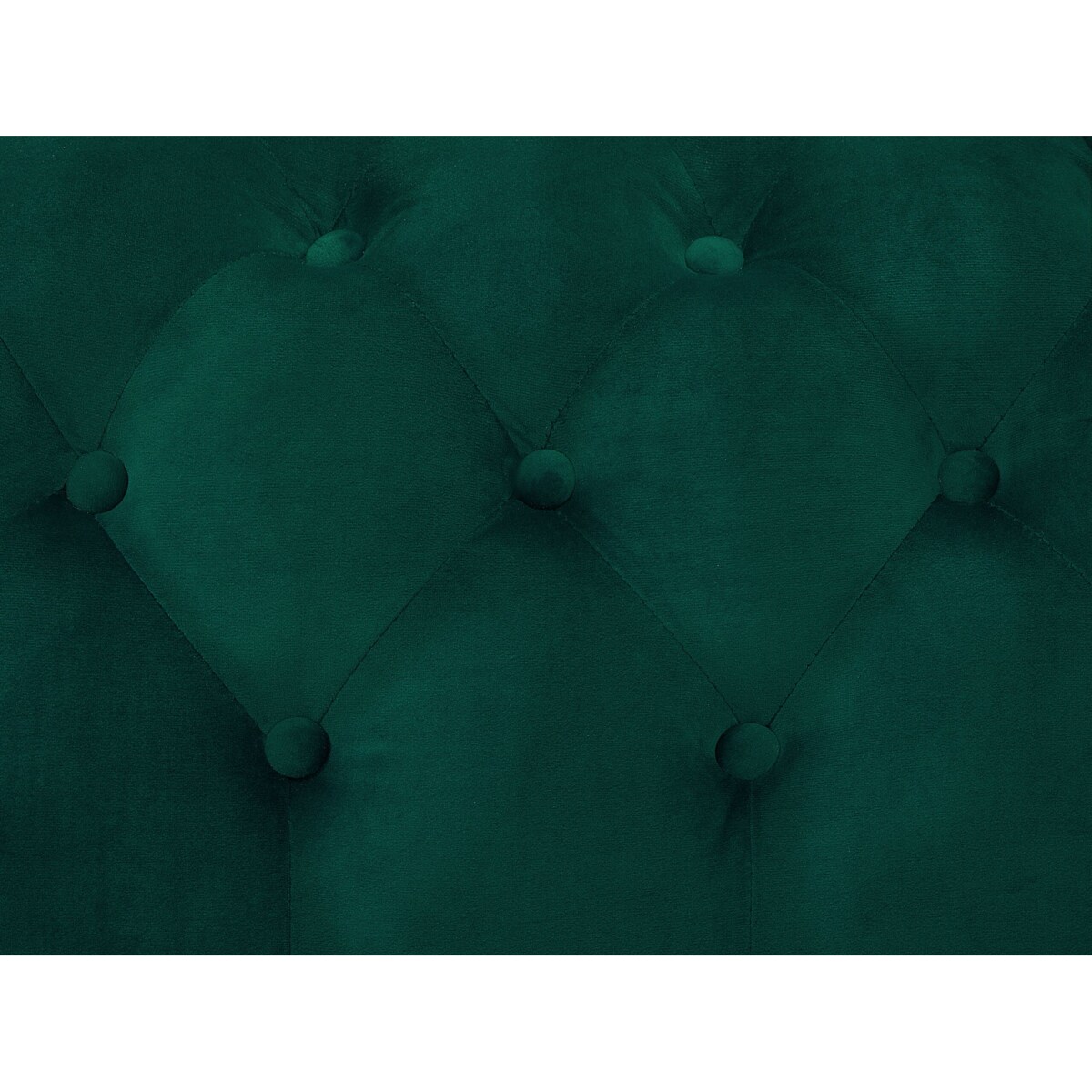 Sofa 3-osobowa welurowa szmaragdowa SOTRA