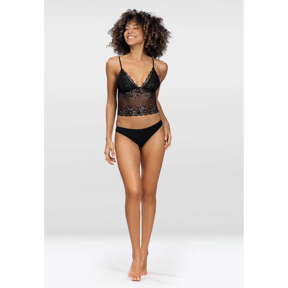 Komplet Melody Czarny Czarny, XXL