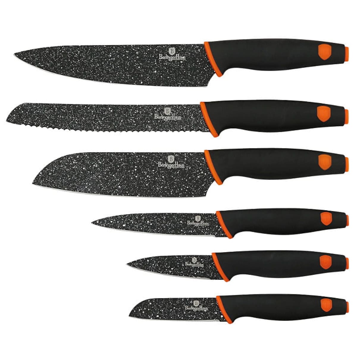 Zestaw noży z powłoką marmurową Berlinger Haus BH-2111