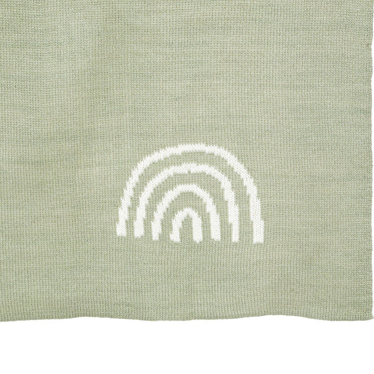 Kocyk dziecięcy, wzór tęczy, 100 x 80 cm