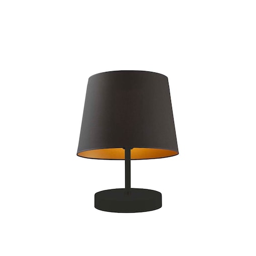 Lampka nocna na biurko lampa biurkowa LED z abażurem stożek PICOLO