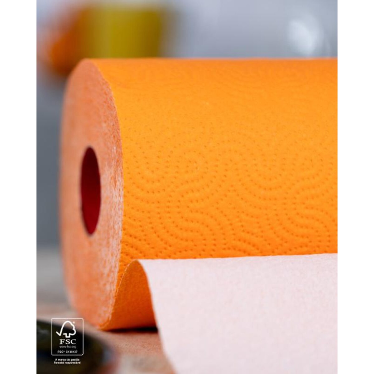 Ręcznik Papierowy Renova pomarańczowy 1R