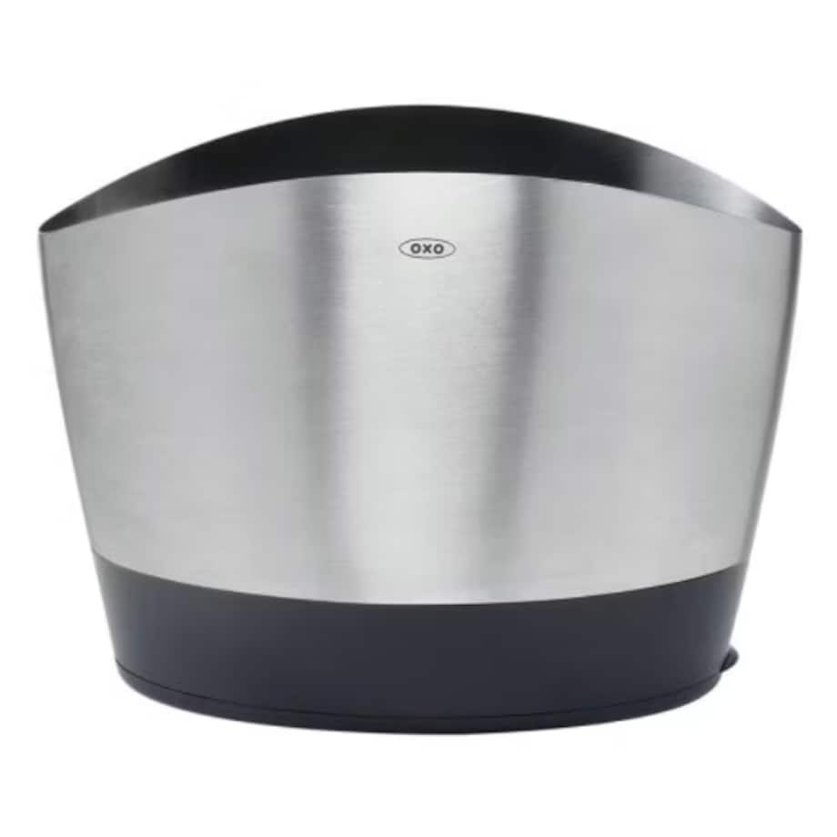 Pojemnik na narzędzia kuchenne stalowy, 21 × 12 × 16 cm, Oxo