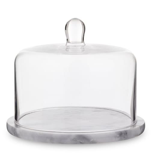 Patera marmurowa ze szklaną pokrywą 17x22 cm