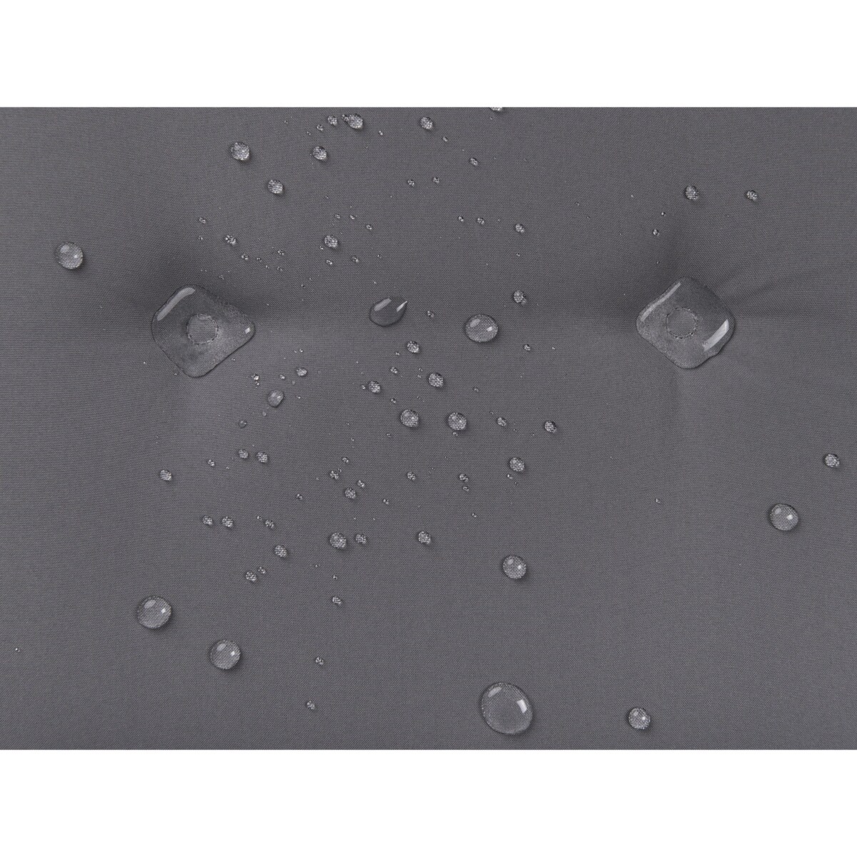 Zestaw 8 poduszek na krzesła ogrodowe grafitowy MAUI