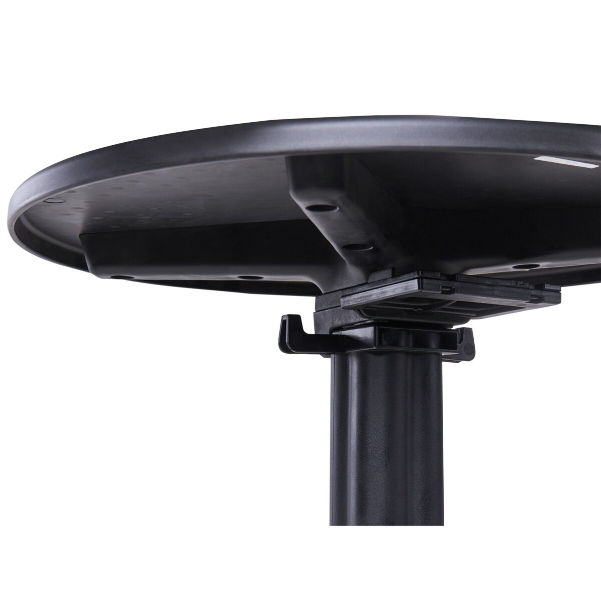 Stolik ogrodowy barowy LEGRENA 60 cm 60 cm Czarny