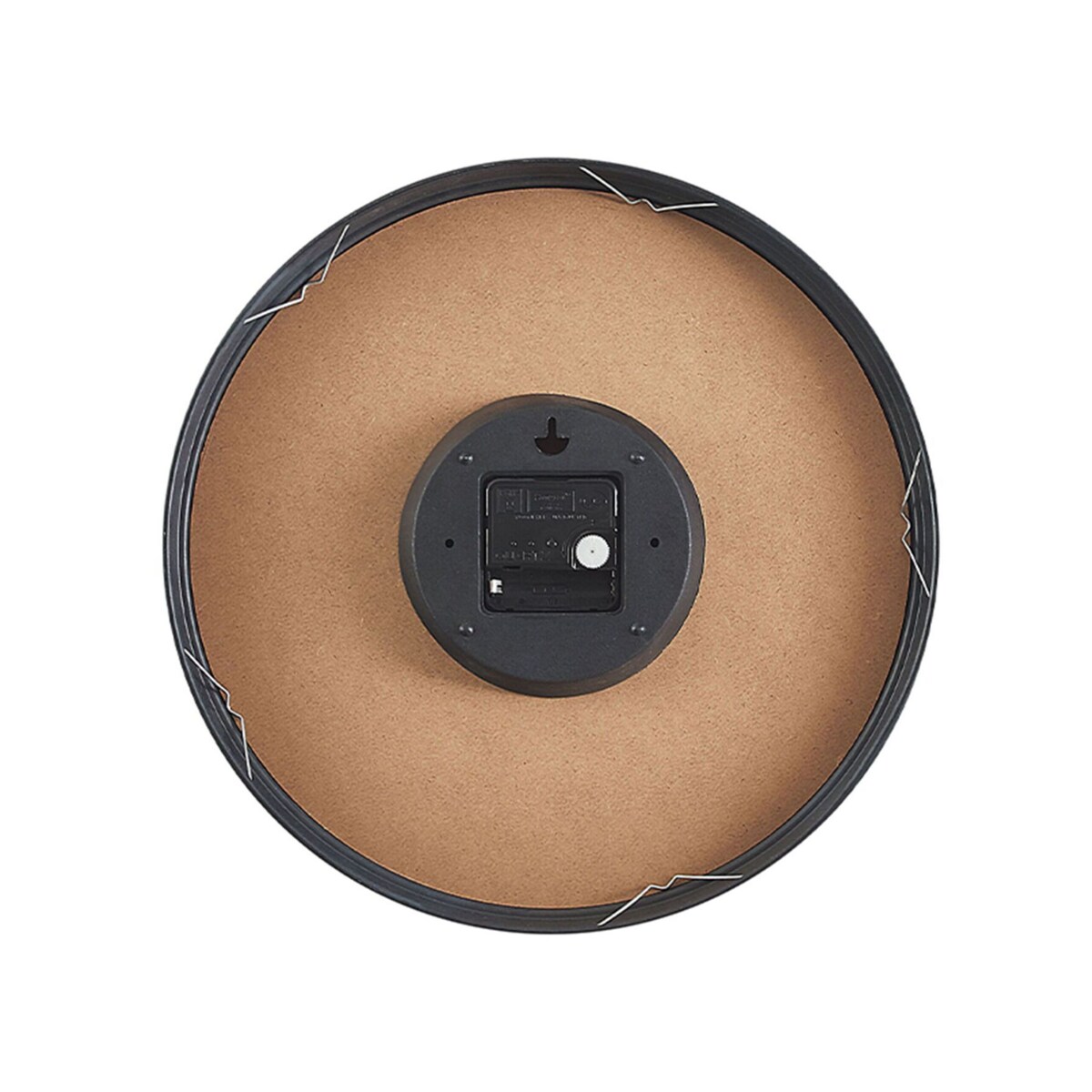 Zegar ścienny ø 33 cm czarno-biały DAVOS