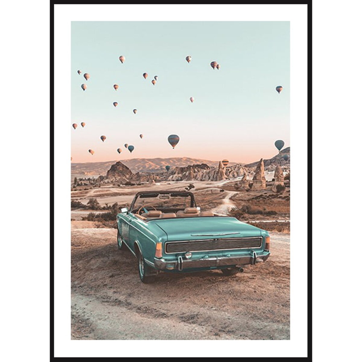 Poster Story, Plakat, Obraz - Mustang w Kapadocji, wymiary 30 x 42 cm