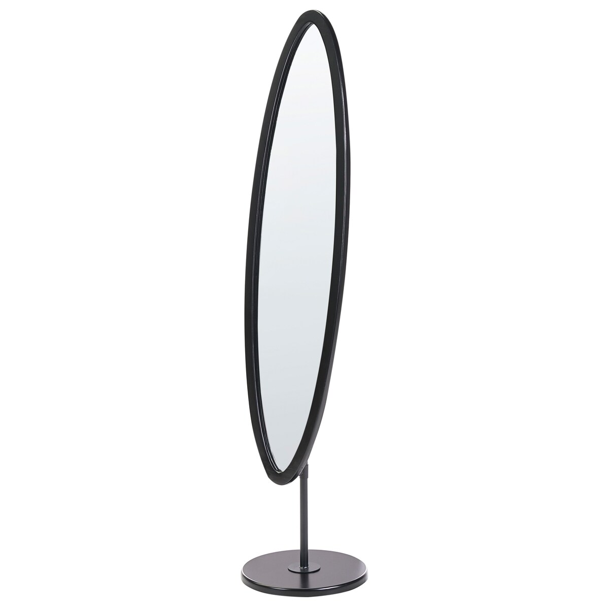 Lustro stojące LOUVIGNY 167 cm Czarny
