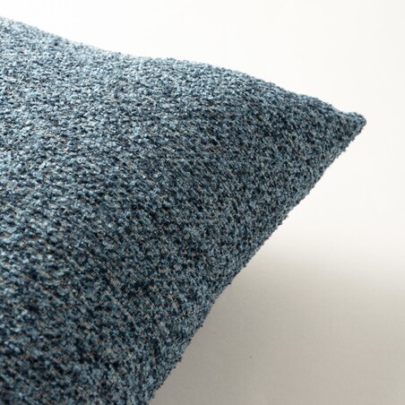 Poszewka Kinga na poduszkę 60x60 niebiesko-granatowy melanż